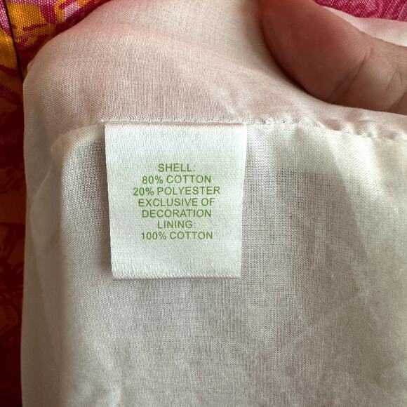 New Lilly Pulitzer Adelson Maxi Shift Printed Dress Daiquiri Pin Ten Ton Bouquet - Picture 4 of 6